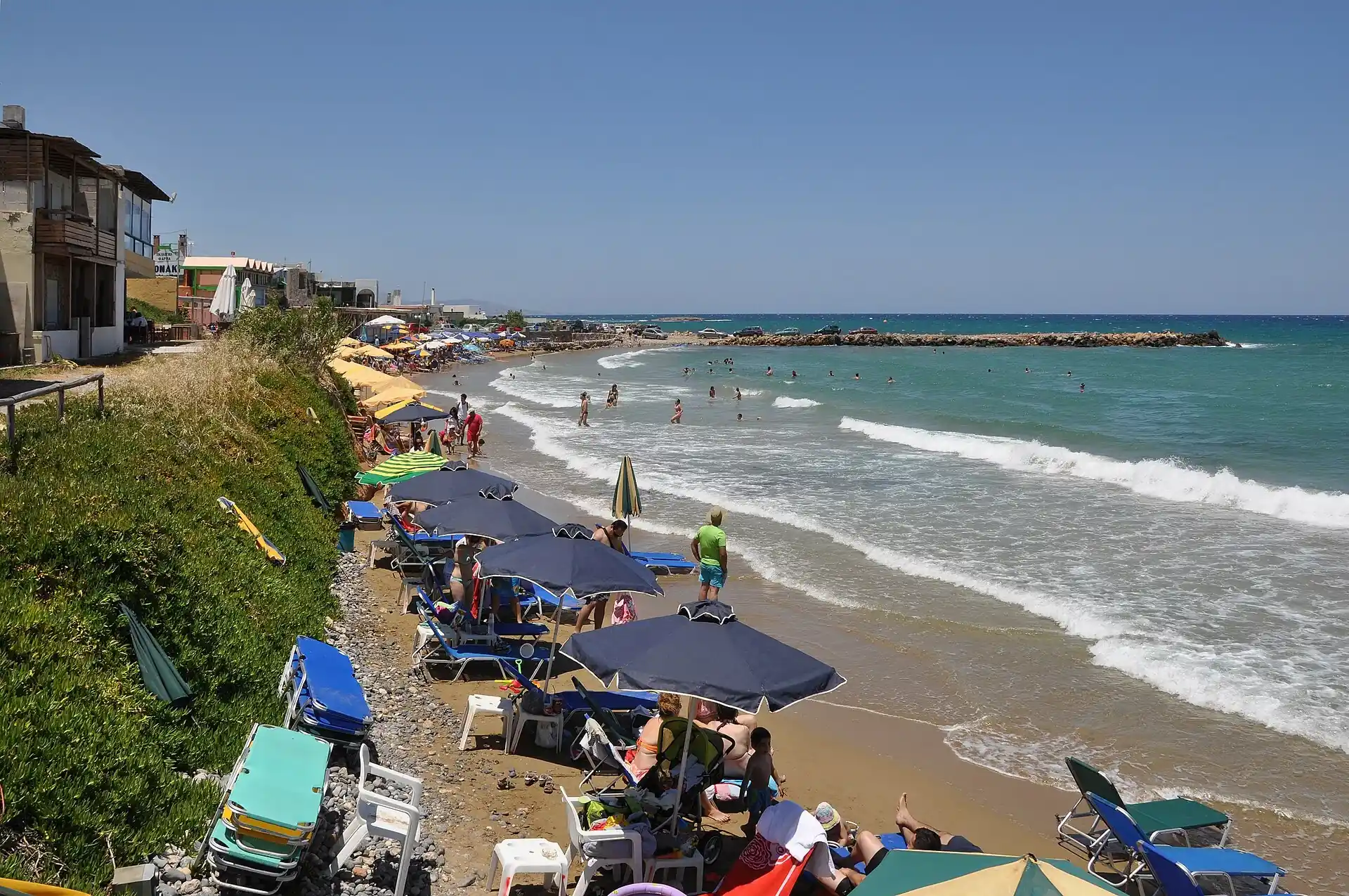 Beach — Kokkini Hani, Crete
