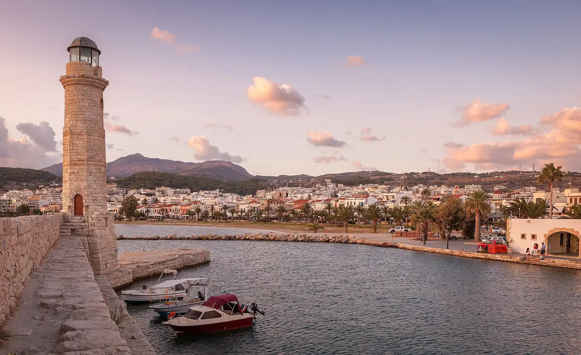 Harbour lighthouse — Rethymno, Crete